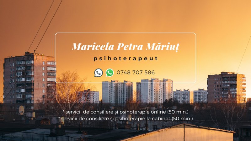 Psihoterapeut Maricela Petra Mariut